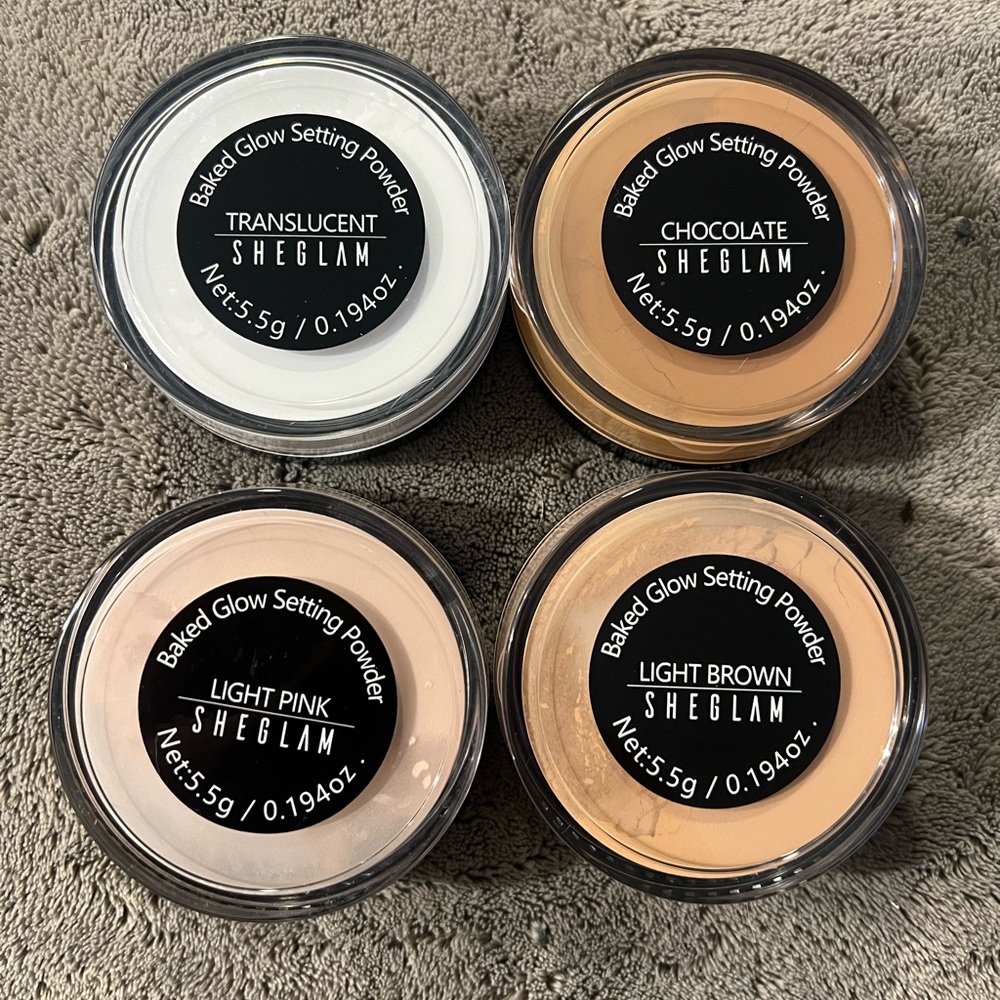Sheglam Baked Glow Setting Powder Lot